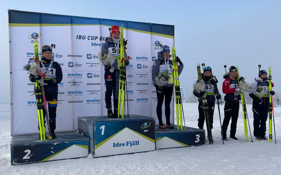 Biathlon – Ibu Cup, sprint 7,5 km Idre: vince Grotian, Auchentaller ottima quarta