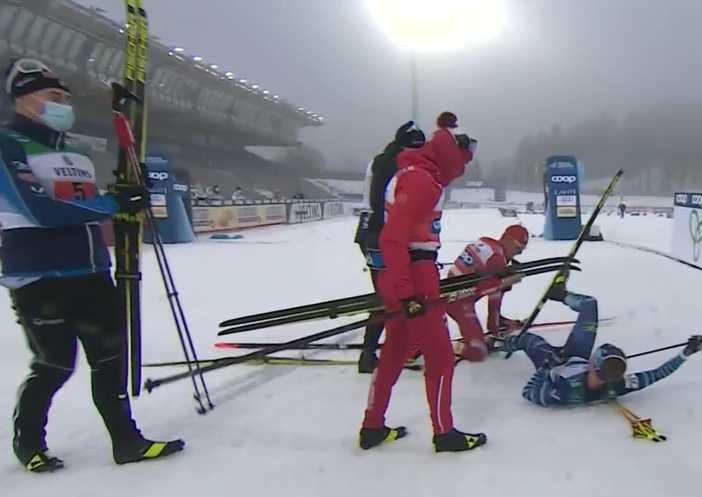 Sci di Fondo - La Norvegia vince anche la staffetta maschile a Lahti. Bolshunov reazione fuori di testa al traguardo