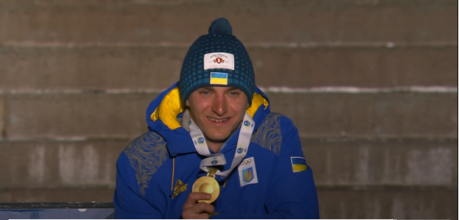Dmytro Pidruchnyi, biatleta campione del mondo nel 2019