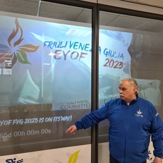 EYOF 2023 - Partito il conto alla rovescia con il presidente Fedriga.