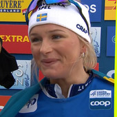Sci di fondo - Karlsson dopo il 2° trionfo a Holmenkollen: &quot;Nell'ultimo giro ero esausta, ma i norvegesi mi fischiavano&quot;