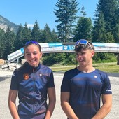 Biathlon estivo, Michele Carollo e Carlotta Gautero vincono la sprint nella categoria 'giovani'