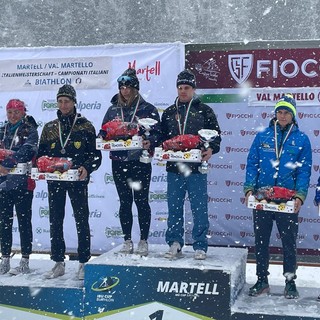 Biathlon - Auchentaller e Braunhofer campioni italiani assoluti nella single mixed relay; tutti i risultati della gara in Val Martello