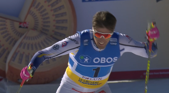 Sci di Fondo - Sundling-Halfvarsson dominano la team sprint mista di Falun. L'Italia di Monsorno-Pellegrino ottima 4^