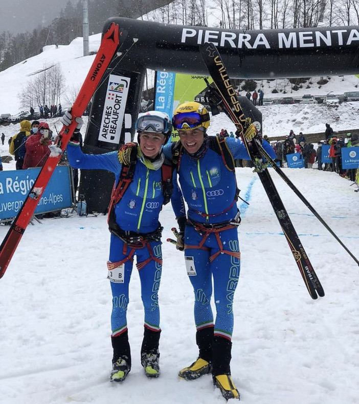 Sci Alpinismo - Il primo titolo Mondiale Long Distance a coppie se lo aggiudicano Boscacci-Magnini e De Silvestro-Murada