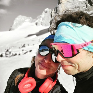 Justyna Kowalczyk e il marito Kacper Tekieli (foto: Instagram)