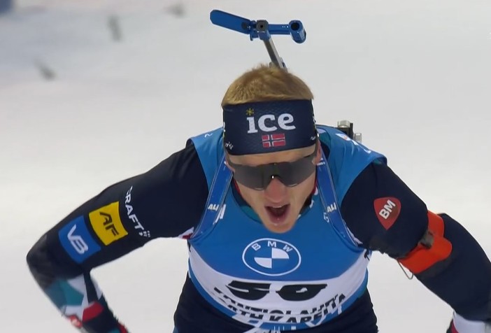 Biathlon - La Norvegia raddrizza la staffetta e trionfa su Germania e Francia. Italia ottima quinta