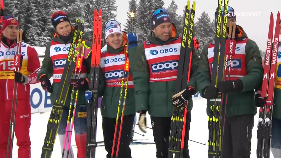 Sci di Fondo - Norvegia vince in volata nella staffetta maschile. Ottima prestazione dell'Italia