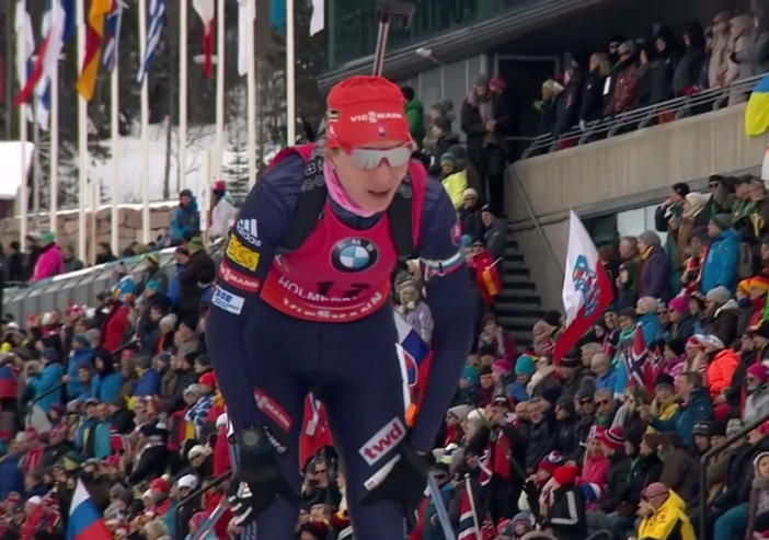 Kuzmina vince la Sprint di Oslo e balza in vetta alla classifica di Coppa.