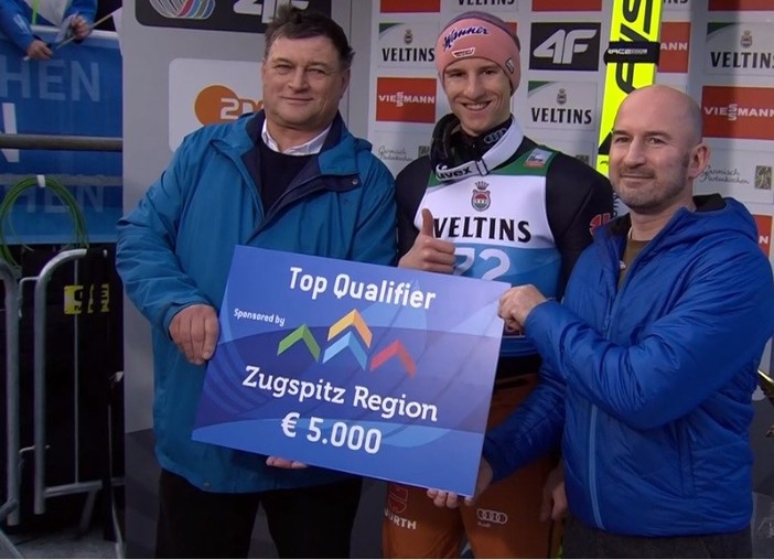 Salto, Quattro Trampolini: Geiger vince la qualificazione di Garmisch. Ottimo Cecon: stacca il pass per la gara!