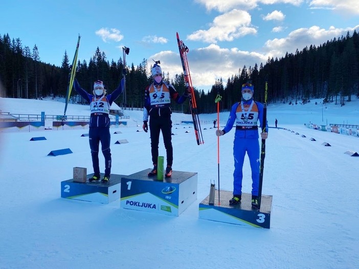 Biathlon - Iacopo Leonesio è terzo nella sprint dei Campionati Europei Juniores