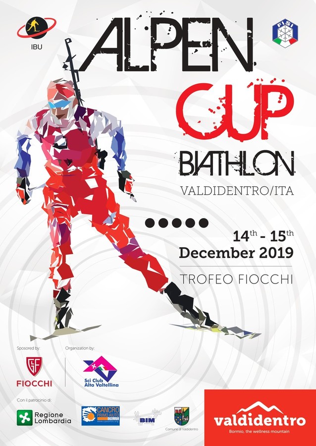 Biathlon - Valdidentro ospiterà l'Alpen Cup il 14 e il 15 dicembre