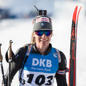 Michela Carrara durante la sua buona gara ad Oslo (Foto credit: Dmytro Yevenko)