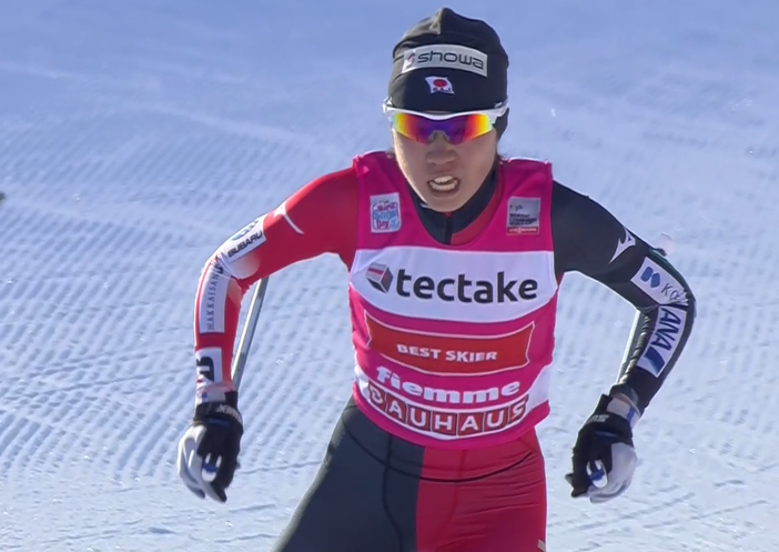 Combinata Nordica - Nakamura domina la mass start in Val di Fiemme. Situazione apertissima per il salto serale. 14^ Annika Sieff 15^ Veronica Gianmoena