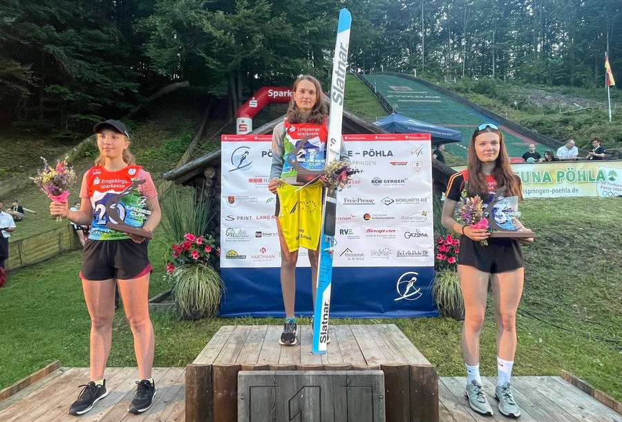 Noelia Vuerich vince a Poehla (Facebook Alpen Cup)