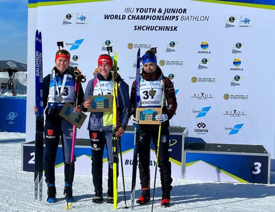 Biathlon - Mondiali Youth: Plosch di bronzo nella sprint dietro le tedesche