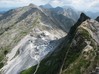 Il passo della Focolaccia, sulle Alpi Apuane