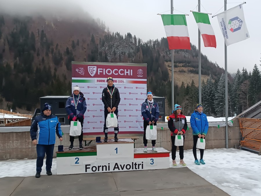 Biathlon - Andreas Braunhofer e Carlotta Gautero sono campioni italiani Aspiranti nella Sprint di Forni Avoltri