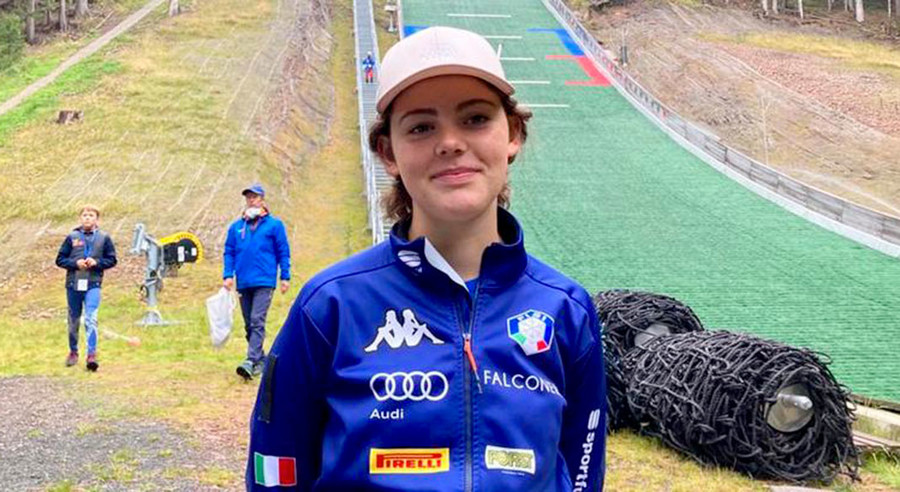 Combinata Nordica - Alpen Cup:Greta Pinzani è quarta nella Gundersen di Degenfeld