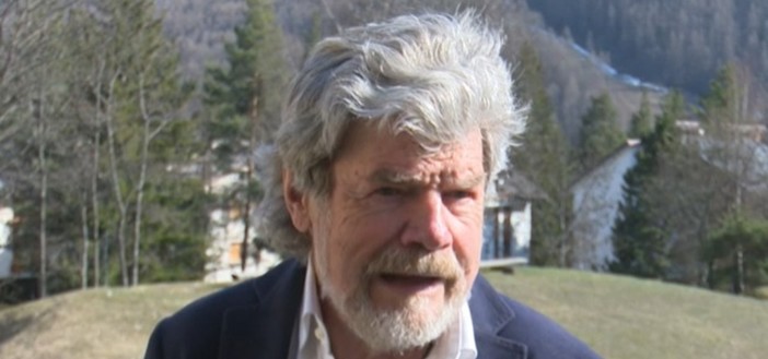 Reinhold Messner (screen TGR Piemonte)