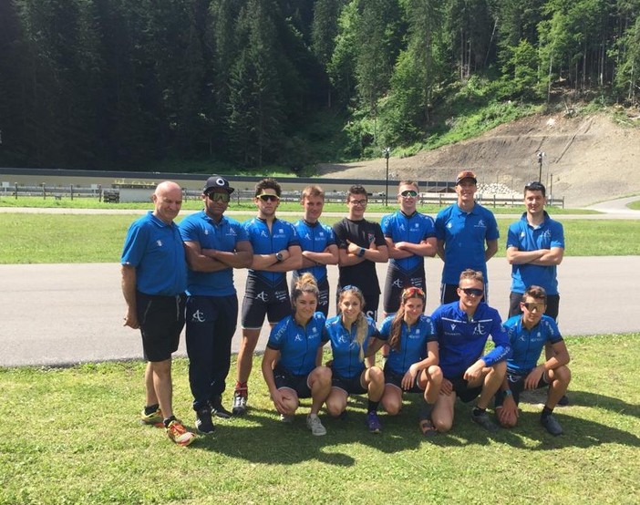 Biathlon - È partita da Forni Avoltri la preparazione della squadra del Comitato Alpi Centrali