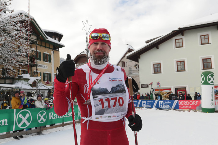Sergej Ustiugov, vincitore della 30 Km - Foto Newspower