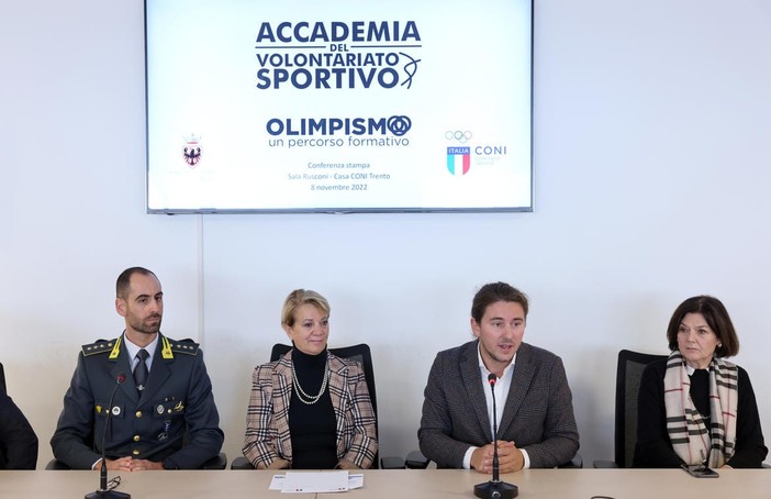 Presentati a Trento i progetti &quot;Accademia del Volontariato Sportivo&quot; e &quot;Valori Olimpici nella scuola&quot;