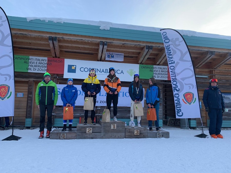Biathlon - Campionati italiani giovanili, Braunhofer, Miraglio Mellano, Carrara e Grosso trionfano nell'inseguimento tricolore a Zoldo
