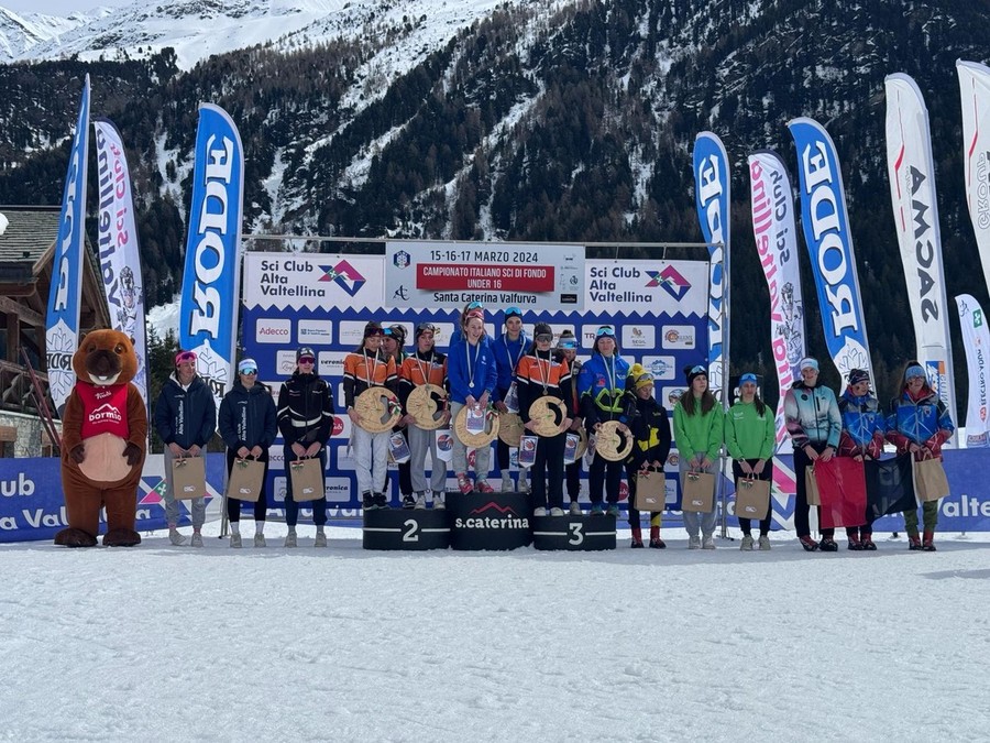 Sci di Fondo - Il Comitato Trentino piglia tutto: oro nelle staffette maschile e femminile dei Campionati Italiani U16 di Santa Caterina