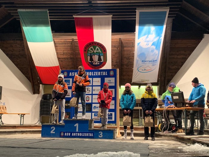 Biathlon - Campionati italiani Allievi e Ragazzi: vittoria di Carrara, Ballario, Braunhofer e Haller nell'individuale di Anterselva