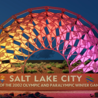 Restaurato l'arco delle Olimpiadi 2002 di Salt Lake City: &quot;Averlo in aeroporto è il giusto tributo a un pezzo così memorabile della nostra storia&quot;