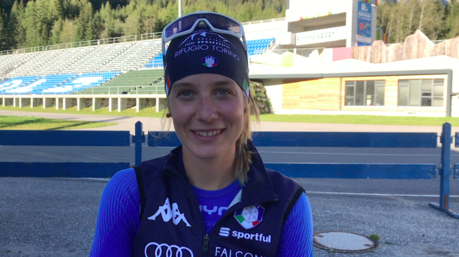 Video - Biathlon, Michela Carrara: &quot;Doro e Lisa ci mostrano il livello a cui bisogna avvicinarsi visto che sono le migliori&quot;