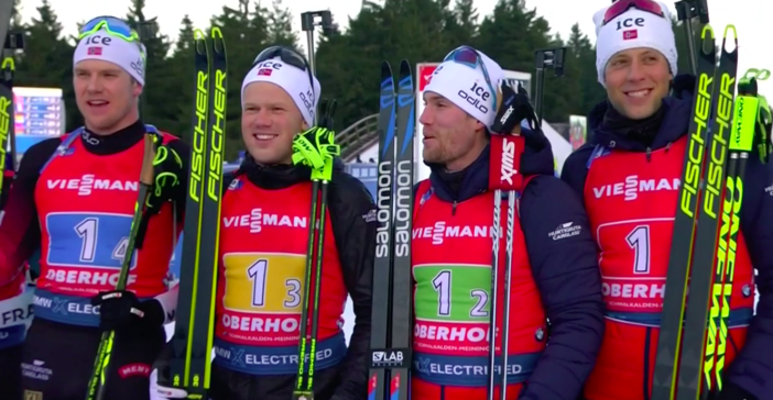 Biathlon - Anche senza i fratelli Bø è sempre Norvegia; che spavento per Windisch!