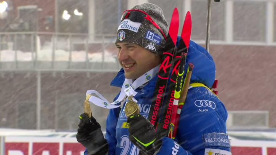 Biathlon - La gioia di Dominik Windisch: &quot;È incredibile, ancora non ci credo&quot;