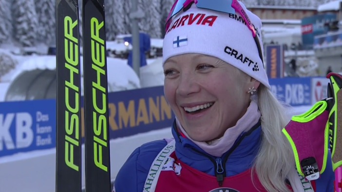 Kaisa Mäkäräinen atleta più popolare in Finlandia: è davanti a Kimi Räikkönen