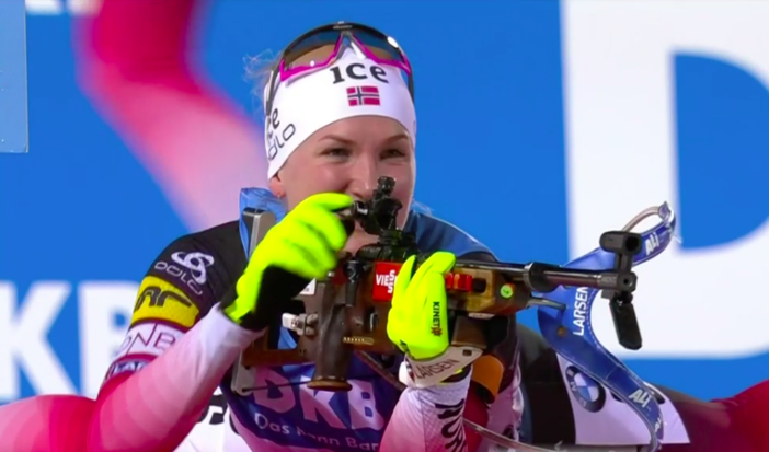 Biathlon - Røiseland domina anche la seconda giornata di test; sua la mass start, mentre Eckhoff fatica al tiro
