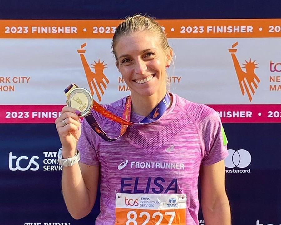 Dopo Marit Bjœrgen e Dominik Windisch, anche Elisa Brocard ha preso parte alla Maratona di New York!