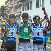 Skiroll - CdM Fiemme: Emanuele Becchis vince gara e Coppa sprint; terzo Michele Valerio. Dellagiacoma diventa pettorale giallo