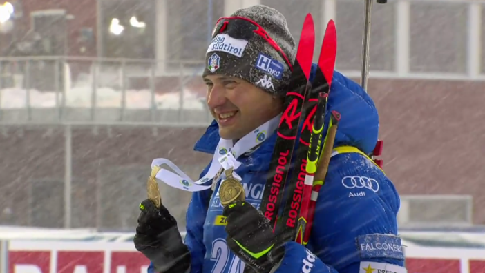 Biathlon - La gioia di Dominik Windisch: &quot;È incredibile, ancora non ci credo&quot;