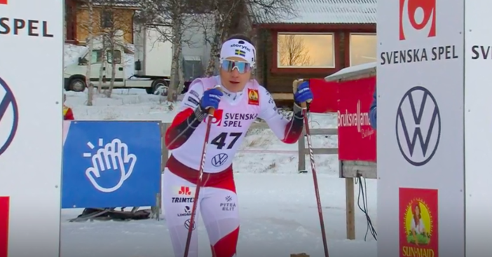Fondo - Dalla Coppa del Mondo al Visma Ski Classics: Ebba Andersson al via della Vålådalsrennet