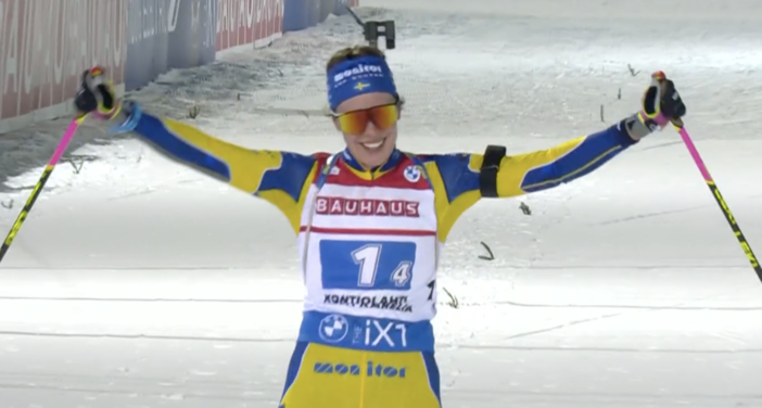 Biathlon - La Svezia vince a Kontiolahti, Italia al 9° posto