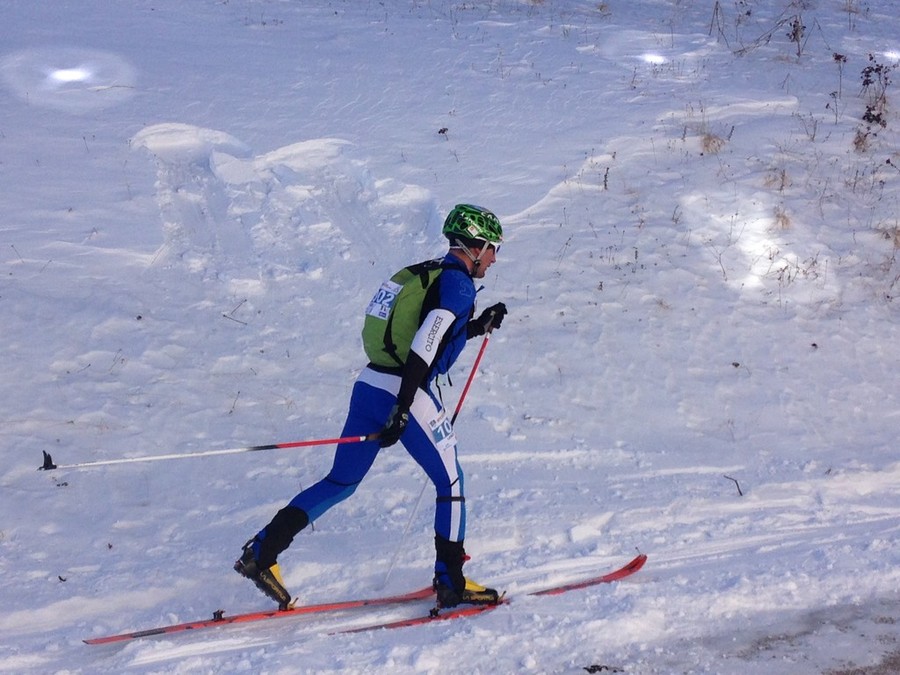 Damiano Lenzi vince anche la Rosa Ski Raid