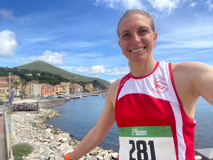 Sci di Fondo - Elisa Brocard inizia la sua preparazione giungendo seconda al Giro Podistico dell'Isola d'Elba