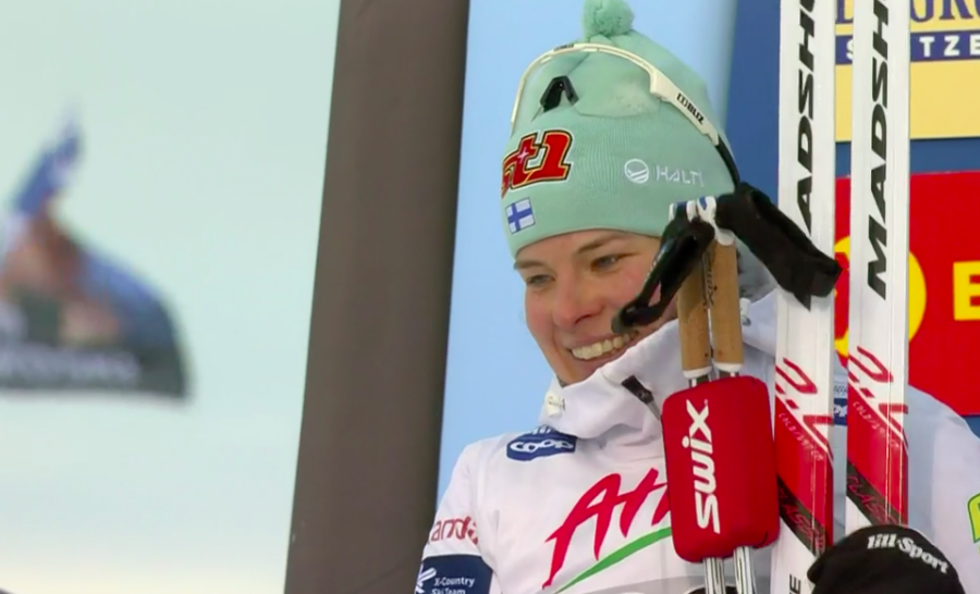 Sci di Fondo - CdM Lahti, 20 km donne: Pärmäkoski da sogno, torna alla vittoria dopo sei anni! Battute Carl e Niskanen, Ganz 20ª davanti a Diggins