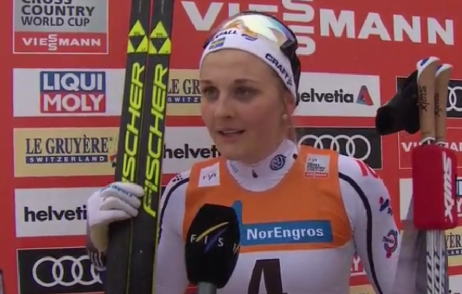 Biathlon - Stina Nilsson: &quot;È stato fantastico ricevere la telefonata di Magdalena Forsberg&quot;