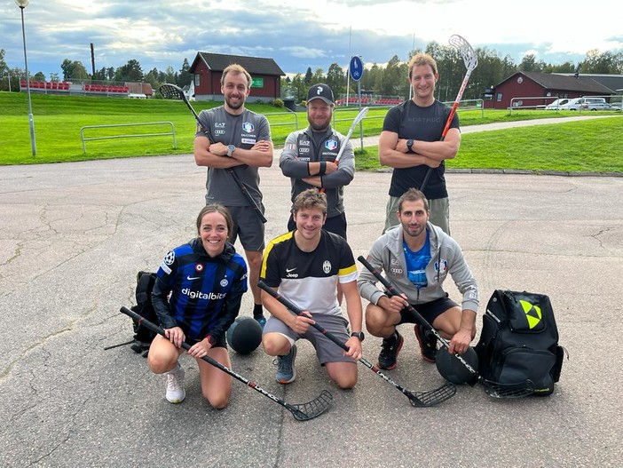 Sci di fondo - Non solo allenamenti, in Scandinavia sfide avvincenti nel floorball per gli azzurri