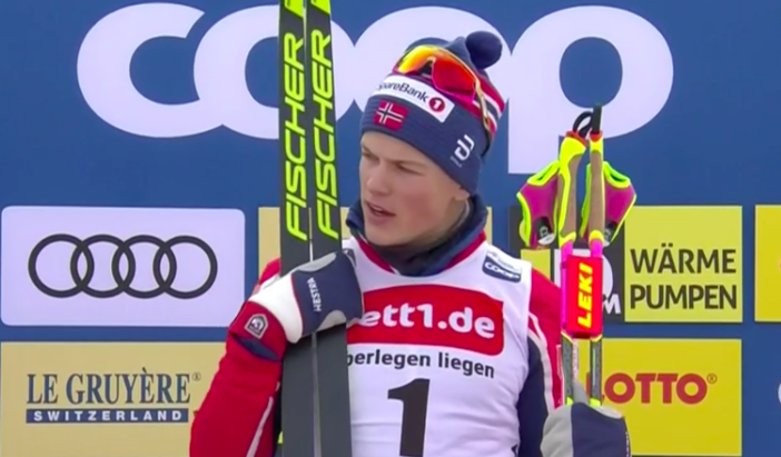 Fondo - Johannes Klæbo: &quot;Sono tornato nel gruppo sprint ma voglio diventare uno sciatore polivalente&quot;