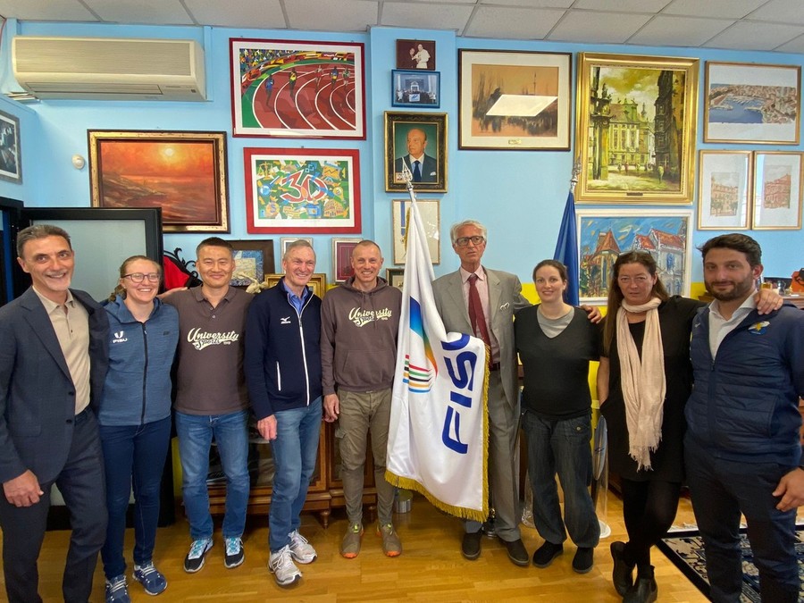 Universiadi Torino 2025 - Una delegazione della FISU ha raggiunto il Piemonte