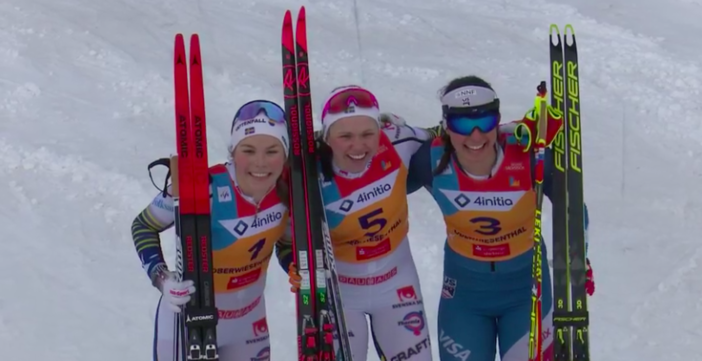 Fondo, Mondiali Under 23 - Nelle sprint femminili vince sempre la Svezia: doppietta Ribom - Hagstroem a Oberwiesenthal