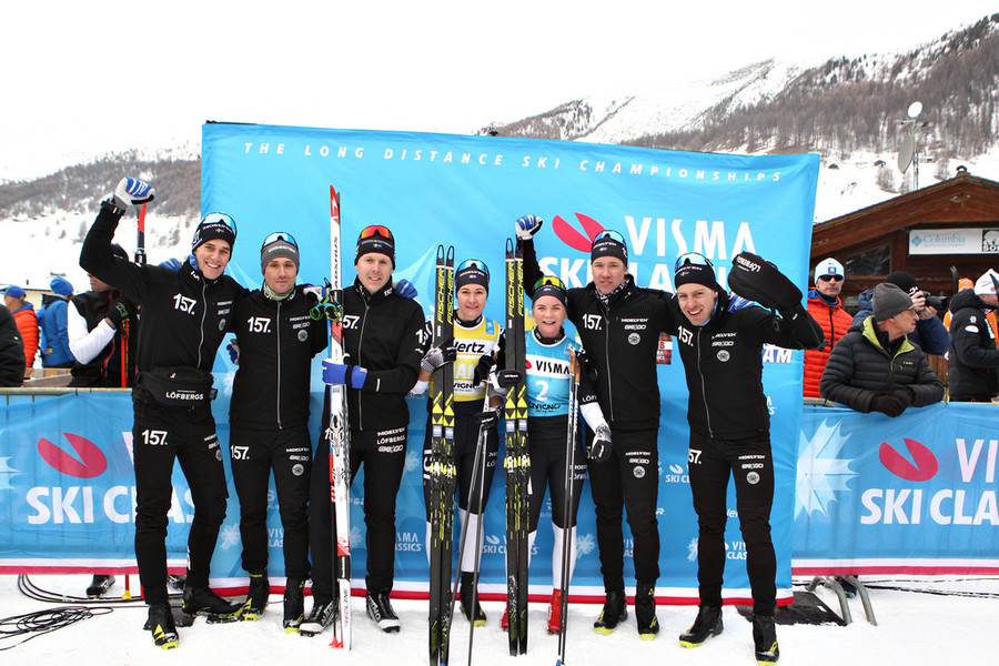 Granfondo - Il Visma Ski Classics si è aperto con il successo del Lager 157 Ski nel Pro Team Prologue